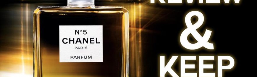 Bottle of Chanel No.5 Perfume