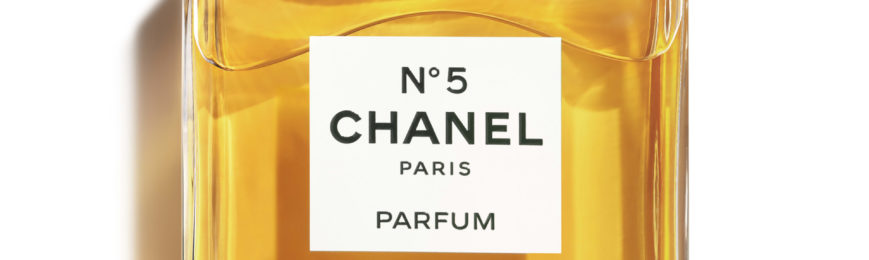 Bottle of Chanel No.5 Perfume
