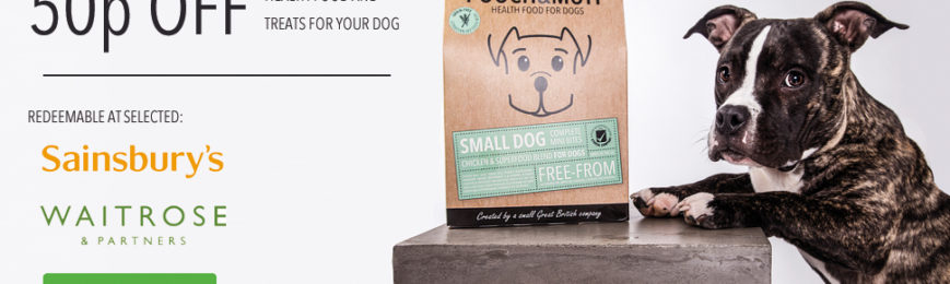 50p off Pooch & Mutt Dog Food & Treats