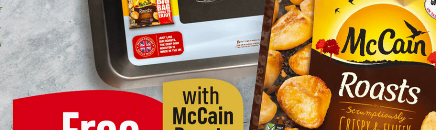 Free McCain Roasting Tray