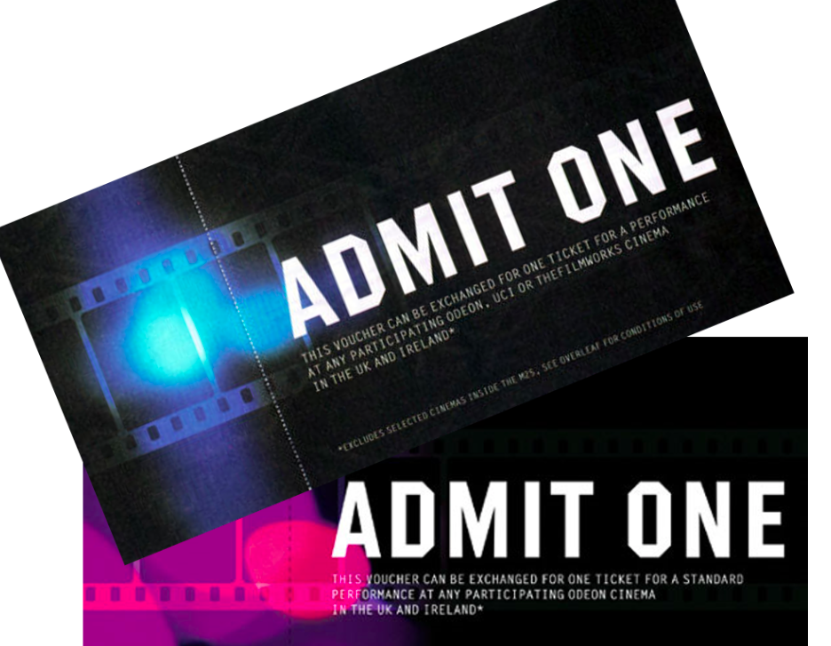 Free ODEON Cinema Tickets Free Stuff UK