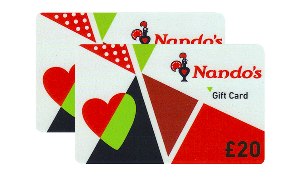 Win Nandos Vouchers (Worth £100) | Free Stuff UK