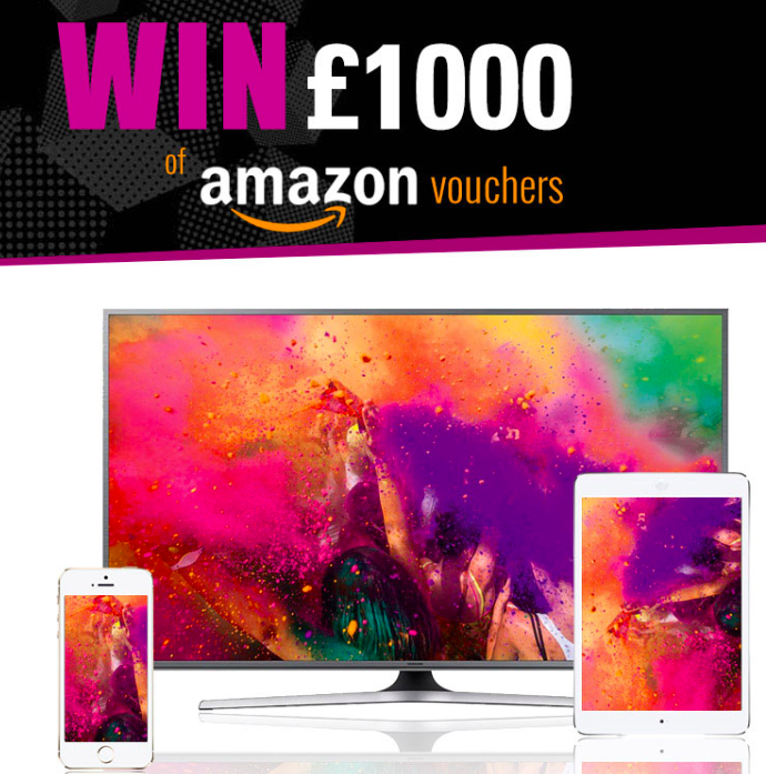 Win £1,000 of Amazon Vouchers Free Stuff UK