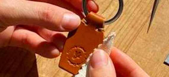 Free Leather Keyring (Worth £15)