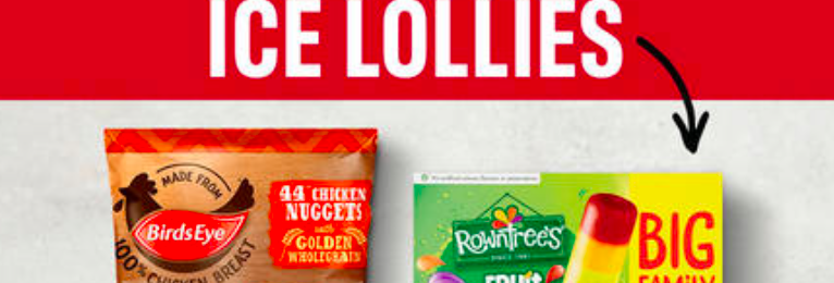 Free Fruit Pastilles Ice Lollies