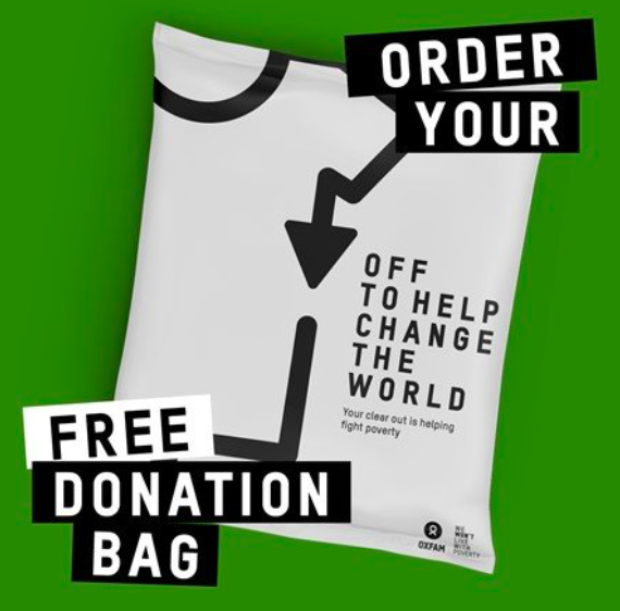 Free Oxfam Donation Bag Free Stuff UK