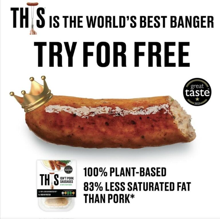 Free This Isn't Pork PlantBased Sausages Free Stuff UK