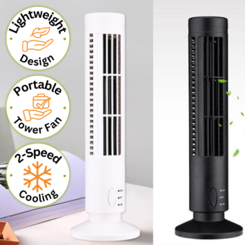 Bladeless Air Cooling Tower Fan - 88% Off Today!