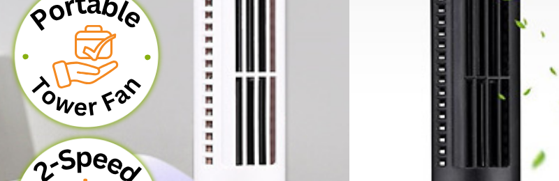 Bladeless Air Cooling Tower Fan - 88% Off Today!