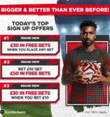Get a £50 Free Bet On Premier League Matches