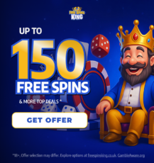 Free Spins King - Up To 150 Free Spins*