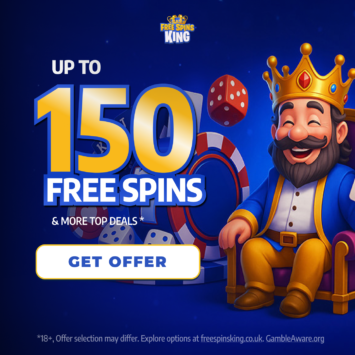 Free Spins King - Up To 150 Free Spins*