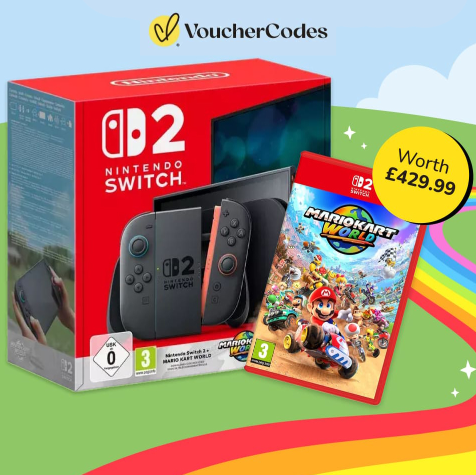 Win a Nintendo Switch 2 + Mario Kart World (Worth £429.99) | Free Stuff UK