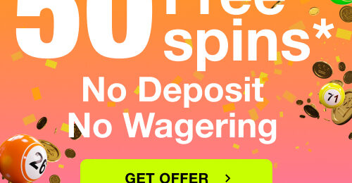 50 Free Bingo Spins - No Deposit & No Wagering
