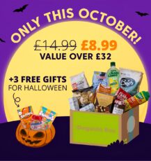 40% Off Degusta Box + 3 Free Halloween Surprises (Worth £32+)
