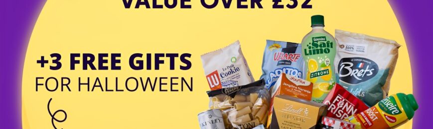 40% Off Degusta Box + 3 Free Halloween Surprises (Worth £32+)