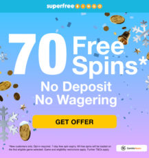 70 Free Bingo Spins - No Deposit & No Wagering