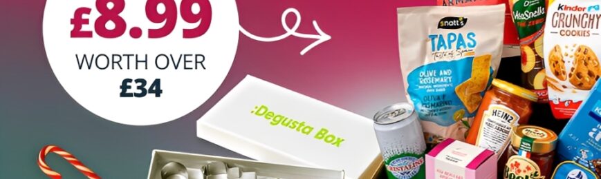 Mystery Food Box + Free Cookie Cutter Set (Worth £34+)