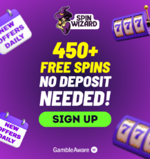 Get 450 Free Spins - No Deposit Required