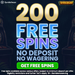 Spins Island - 200 Free Spins
