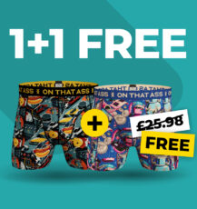 Special Easter Offer – 2 x Free Boxer Shorts (Worth £23.98)