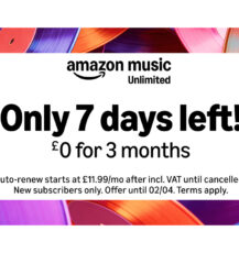 Free 3 Months of Amazon Music