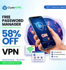 Free Password Manager & 58% Off VPN