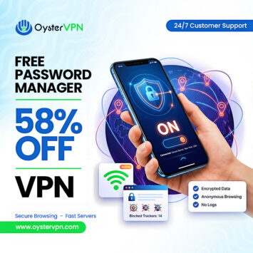 Free Password Manager & 58% Off VPN