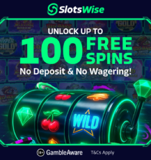 100 Free Spins – No Deposit & No Wagering!