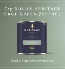 Free Dulux Paint Tin + Exclusive Goodie Bag