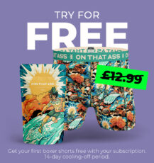 Free Boxer Shorts (Worth £23.98)