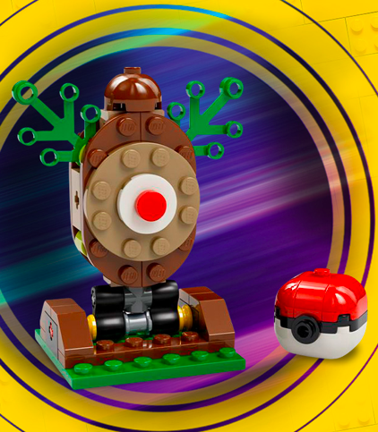 Ingyenes LEGO Pokémon Mini építőszett Ingyenes LEGO Pokémon Mini építőszett