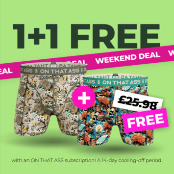 2 x Free Boxer Shorts - Limited Time Deal