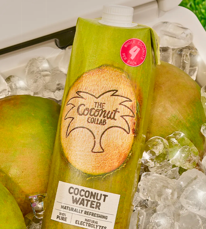 Ingyenes 1 literes kókuszvíz a The Coconut Collab-tól
