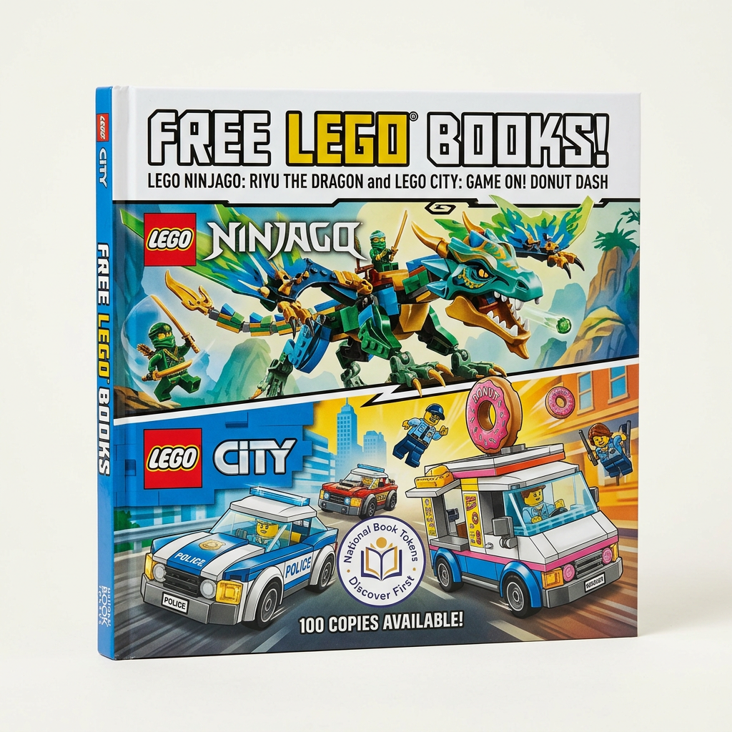 Ingyenes LEGO könyvek: Ninjago és City kötetek 2026