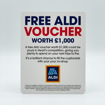 Free £1,000 Aldi Voucher