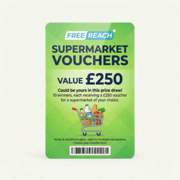 Free £250 Supermarket Voucher