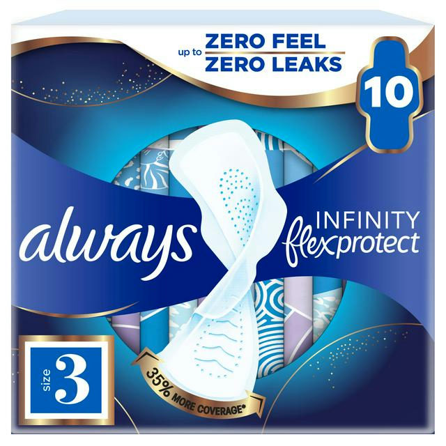 Ingyenes Always betétek a Boots alkalmazáson keresztül