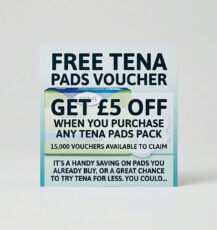Free Tena Pads Voucher