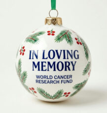 Free WCRF Christmas Tree Bauble