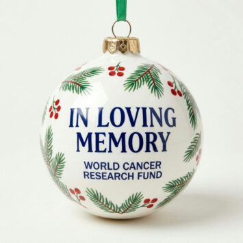 Free WCRF Christmas Tree Bauble